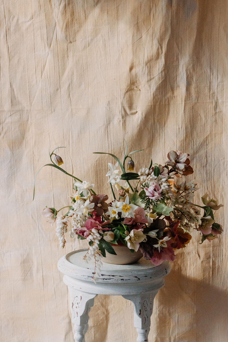 spring flower bowl